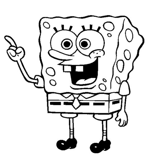 Free Printable Full Size Spongebob Coloring Pages